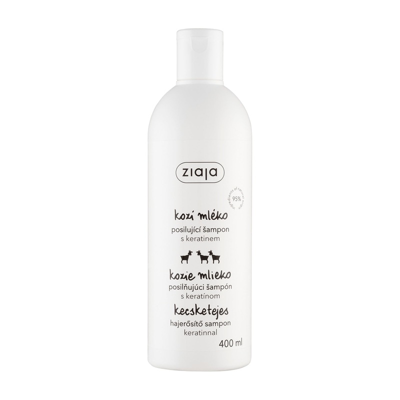Ziaja Goat’s Milk strengthening shampoo, 400 mL