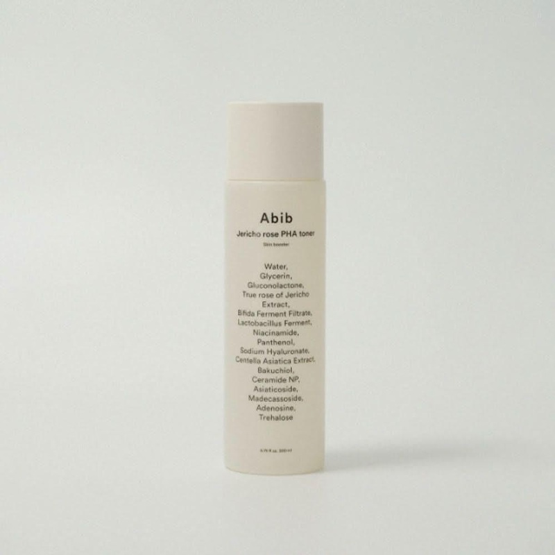Abib Jericho Rose PHA Toner Skin Booster  200ml | Firming, Hydrating & Gentle Exfoliating Toner