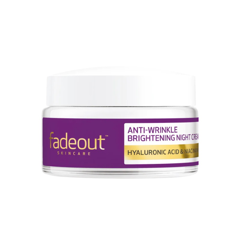Fadeout Anti-Wrinkle Brightening Night Cream