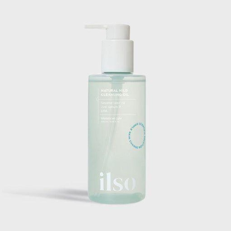 ilso Natural Mild Cleansing Oil 200ml | Gentle Makeup Removal & Pore Care