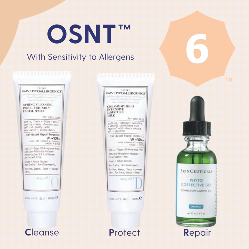 OSNT 6 Allergic – Essentials Bundle No Sunscreen