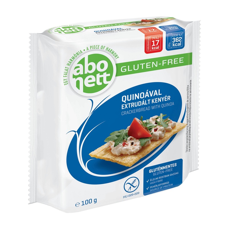 Abonett Crackerbread with quinoa gluten-free, 100 g