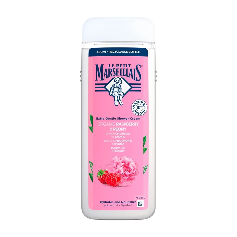 Le Petit Marseillais Raspberry & Peony shower gel 250 mL