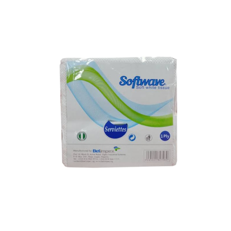 Sofwtave Serviettes 1Ply