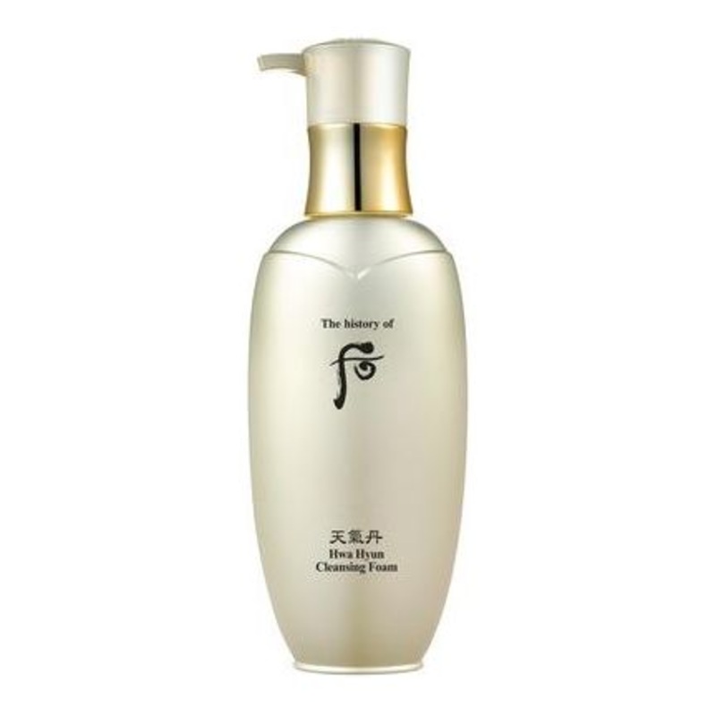 The History of Whoo Cheongidan Hwahyun Radiant Cleansing Foam  200ml | Luxury Herbal Foam for Radiant, Moisturised Skin