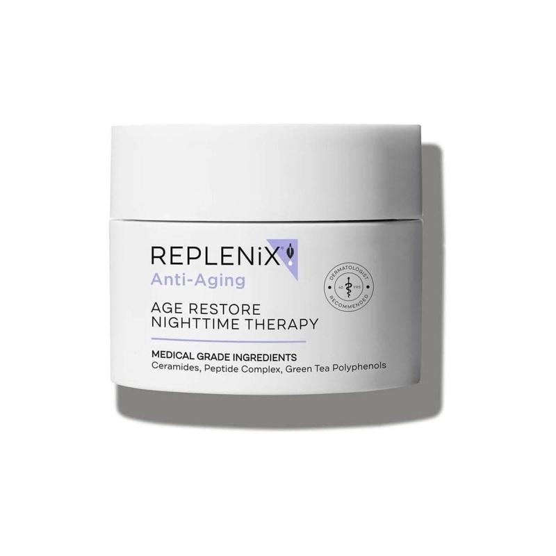 Replenix Age Restore Nighttime Therapy  50ml | Advanced Anti-Aging Night Cream with Clinical-Grade Peptides & Antioxidants