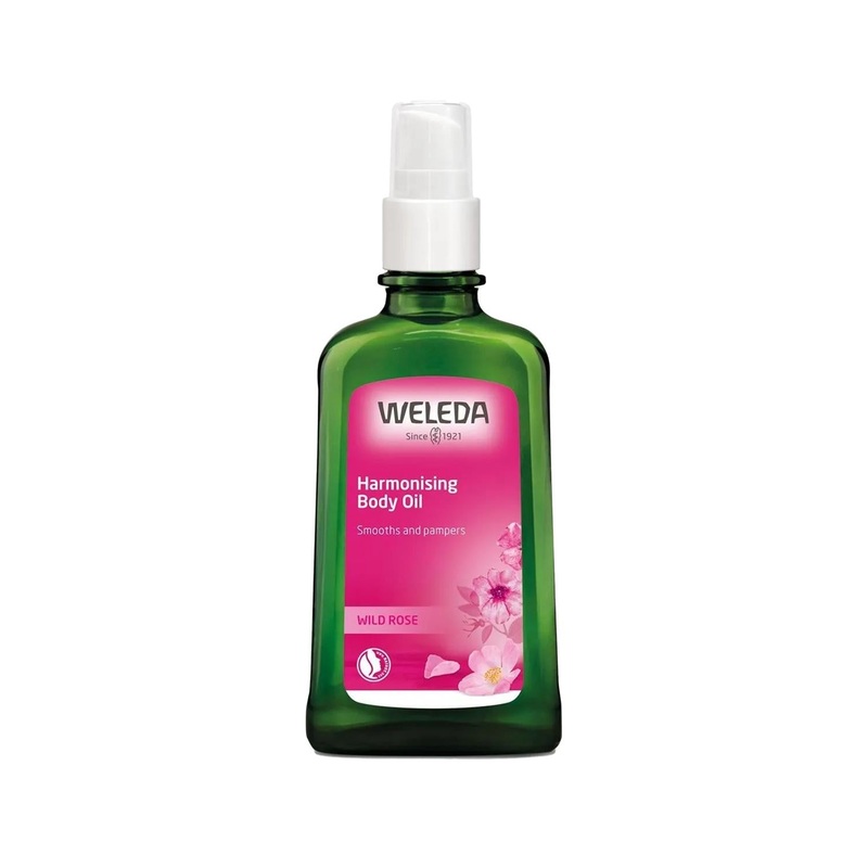 Weleda Wild Rose Harmonising Body Oil 100ml – Natural Moisturizer for Dry Skin