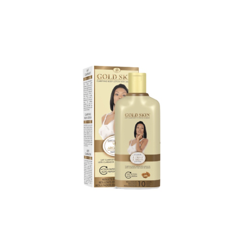 Gold Skin Body Lotion With Argan Oil
