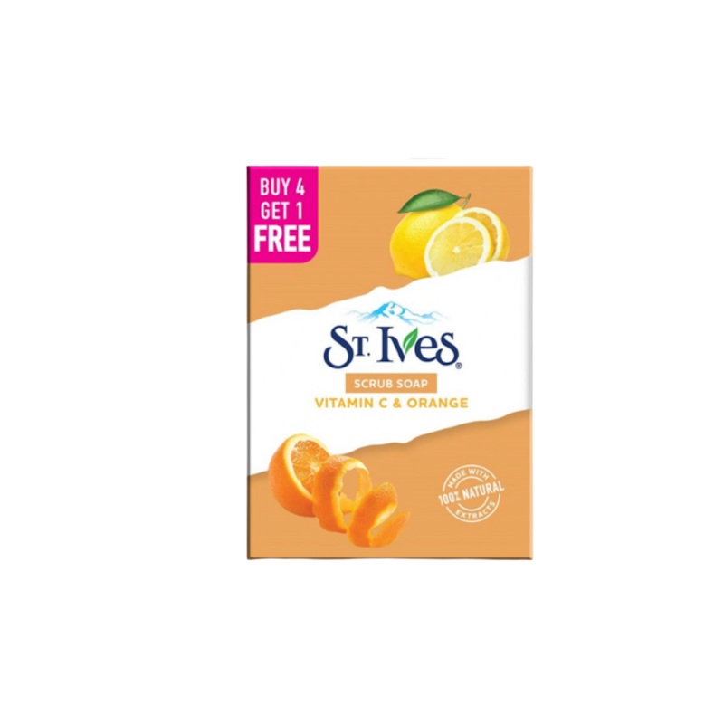 St Ives Scrub Soap Vitamin C & Orange