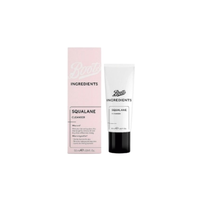 Boots Ingredients Squalane Cleanser 50ML