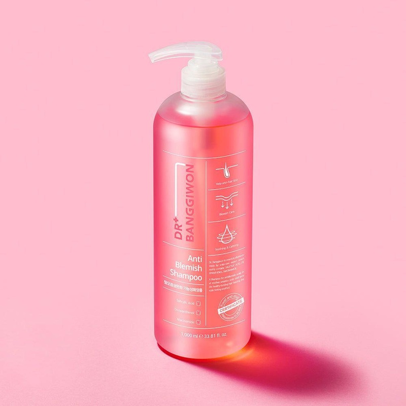 DR.BANGGIWON Anti-Blemish Shampoo  1000ml | Scalp-Soothing & Oil-Balancing Formula