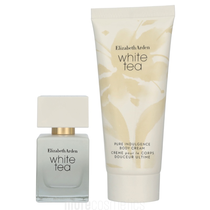 E.Arden White Tea Original Set Edt Spray 30ml/Body Cream 100ml