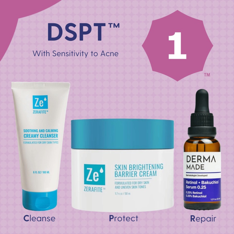 DSPT 1 Acne – Essentials Bundle No Sunscreen