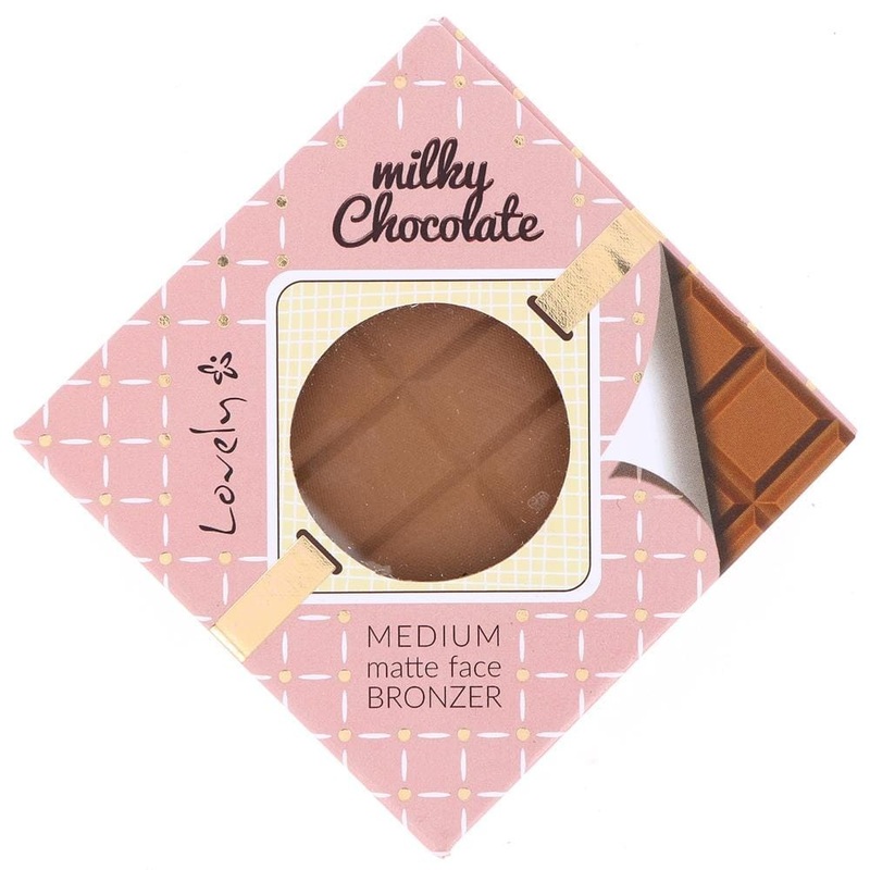 Wibo lovely matte face bronzer creamy chocolate