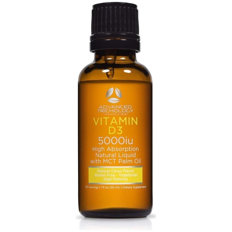 Advanced Trichology Liquid Vitamin D3 5000 IU  High Absorption (30ml)