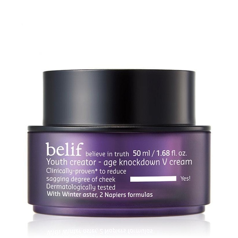 belif Youth Creator Age Knockdown V Cream  50ml | Intensive Firming & Anti-Aging Cream