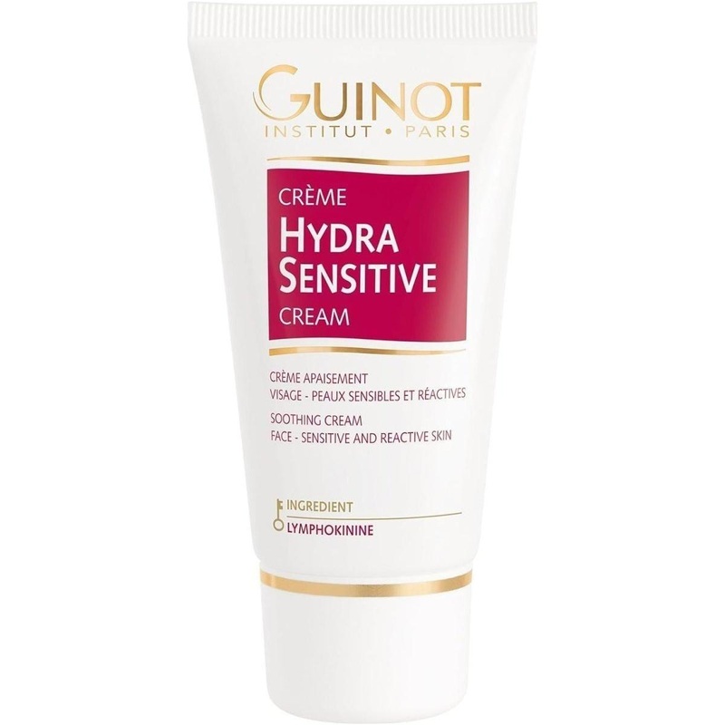 Guinot Crme Hydra Sensitive Face Cream  50ml | Soothing & Protective Moisturizer for Ultra-Sensitive Skin