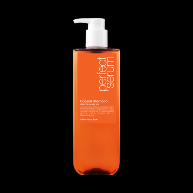 Mise en Scne Perfect Serum Original Shampoo – 680ml | Damage Repair & Shine Boost