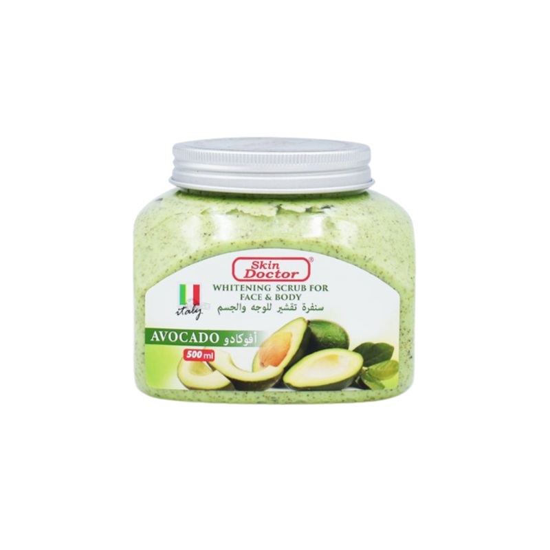 Skin Doctor Avocado Whitening Scrub 500ML