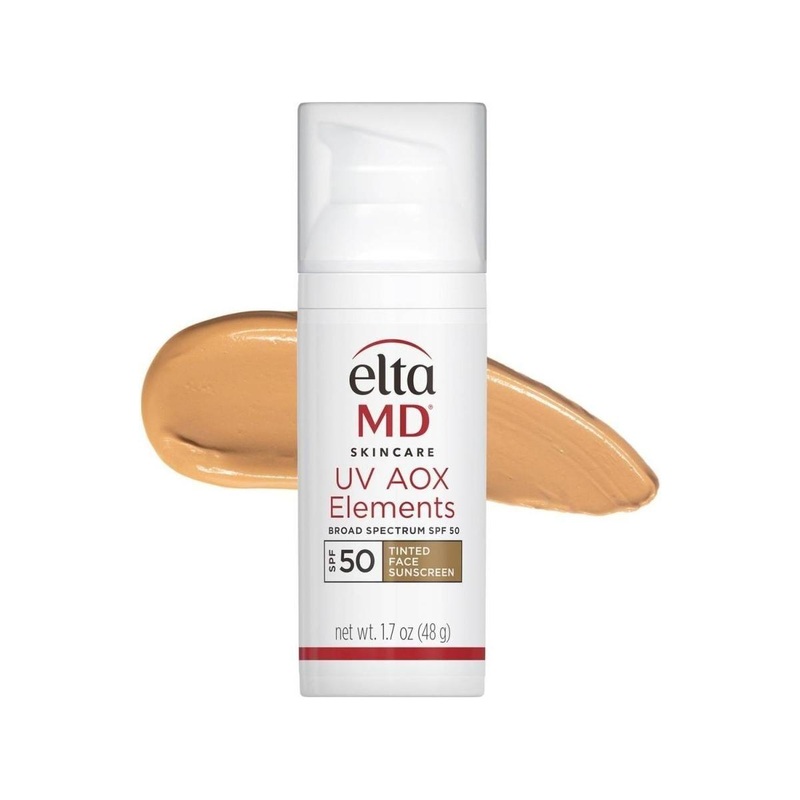 EltaMD UV Tinted AOX Elements Broad-Spectrum SPF 50  50ml | Mineral Sunscreen with Antioxidants & Hydration