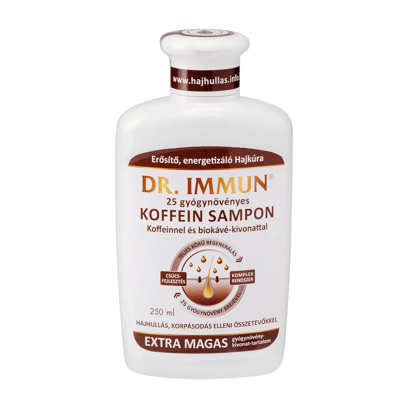 Dr Immun Caffeine Anti-hair loss & Anti-dandruff shampoo, 250 mL