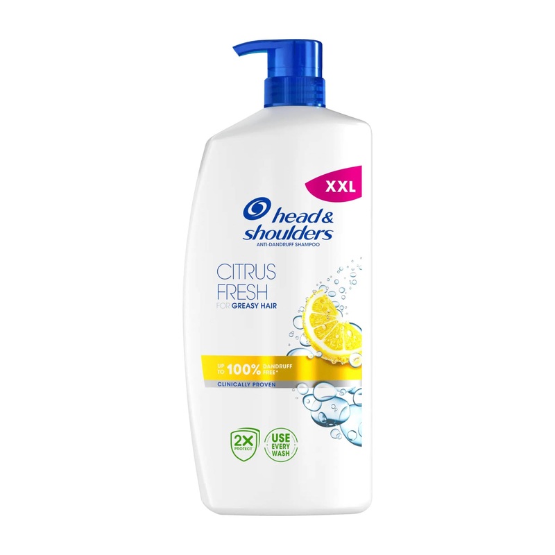 head&shoulders Citrus Fresh shampoo, 800 mL