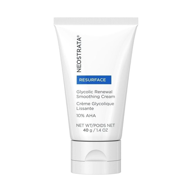Neostrata Glycolic Renewal Smoothing Cream  40ml | Resurfacing & Hydrating AHA Cream for Smoother, Radiant Skin