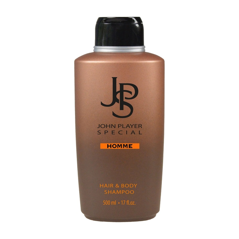 John Player Special Homme hair and body shampoo, 500 mL