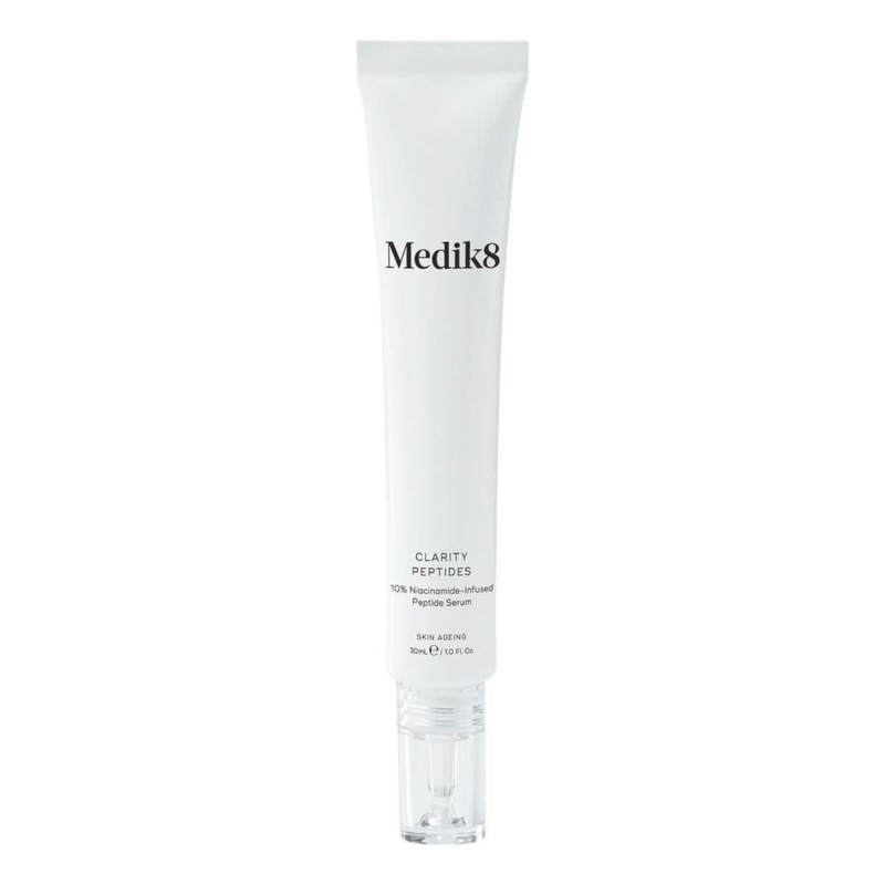 Medik8 Clarity Peptides  30ml | Brightening Niacinamide Serum for Glass-Like Skin