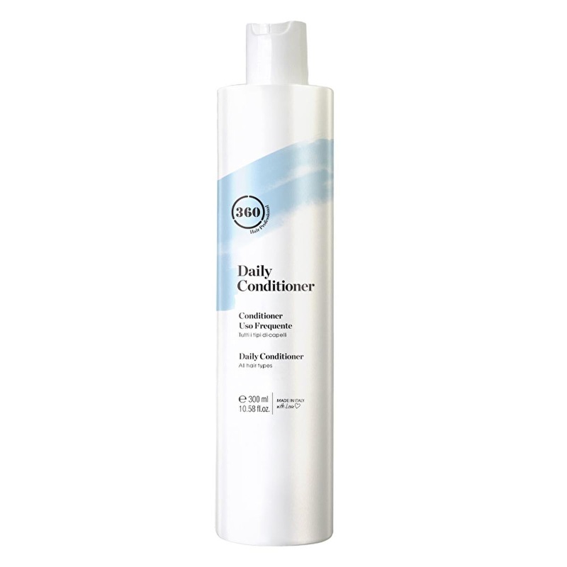 360 Hair Professional Daily Hair Conditioner – Calendula & Chamomile – Moisturizes, Detangles & Shines – For All Hair Types