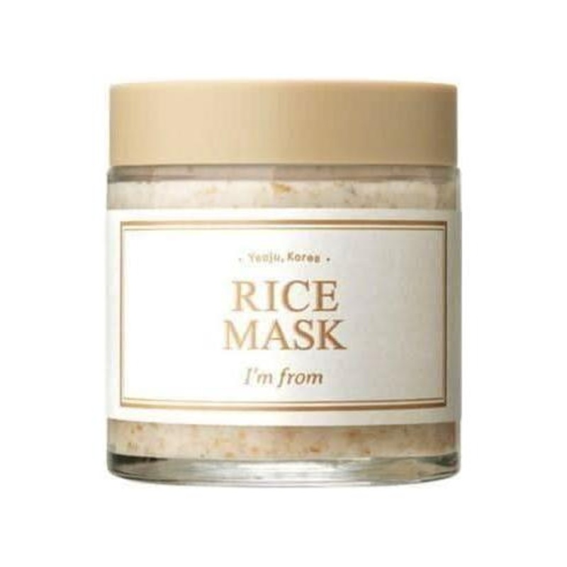 IM FROM Rice Mask  110g | Brightening Wash-Off Exfoliating Mask for Smooth, Radiant Skin