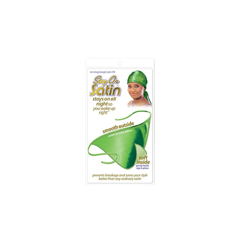 Stay On Satin Tie String Triangle