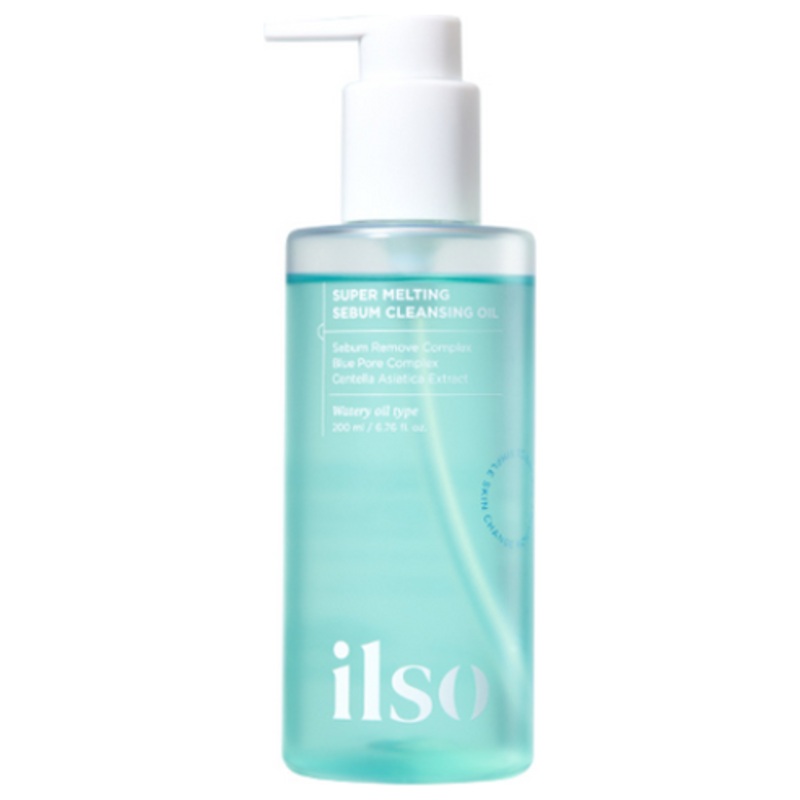 ilso Super Melting Sebum Cleansing Oil  200ml | Deep Cleanse for Blackheads, Pores & Sebum Control