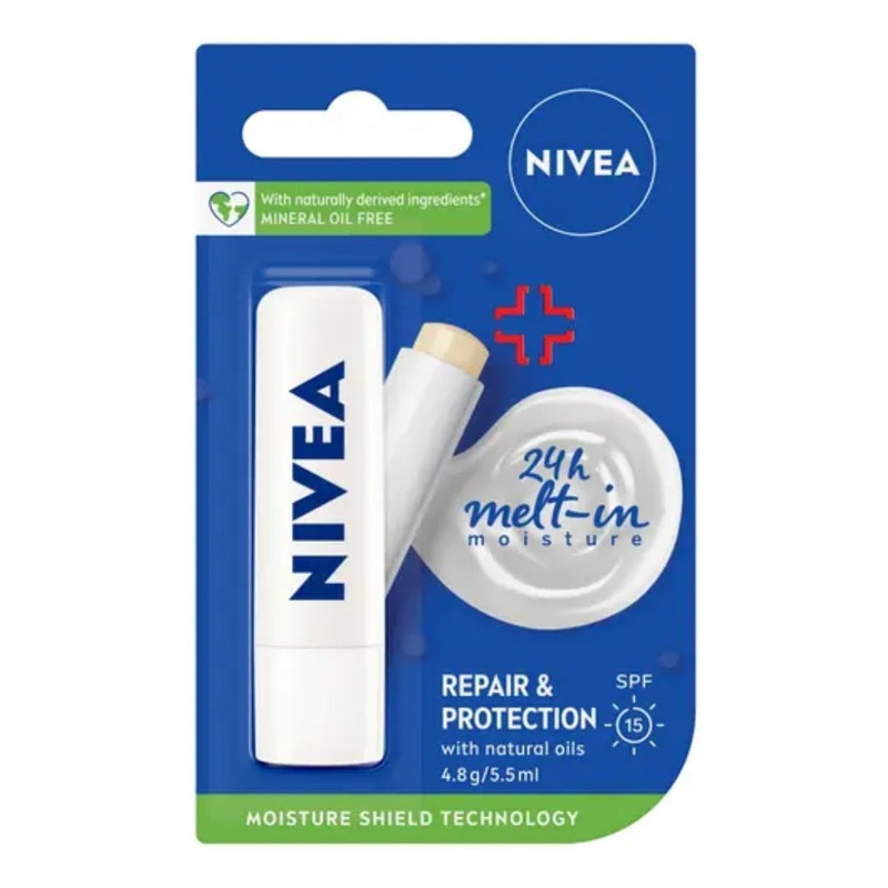 Nivea Moisturising Lip Balm REPAIR-_-PROTECTION