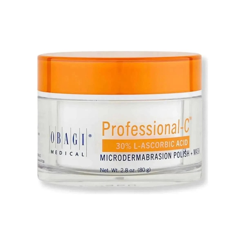 Obagi Medical Pro-C Microdermabrasion Polish + Mask  80g | Dual-Action Exfoliation & Brightening Vitamin C Treatment