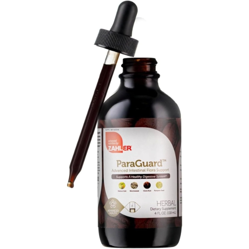 Zahler ParaGuard Liquid Drops  118ml | Advanced Intestinal & Digestive Support with Wormwood & Herbal Cleanse Formula 4 Fl Oz (Pack Of 1)