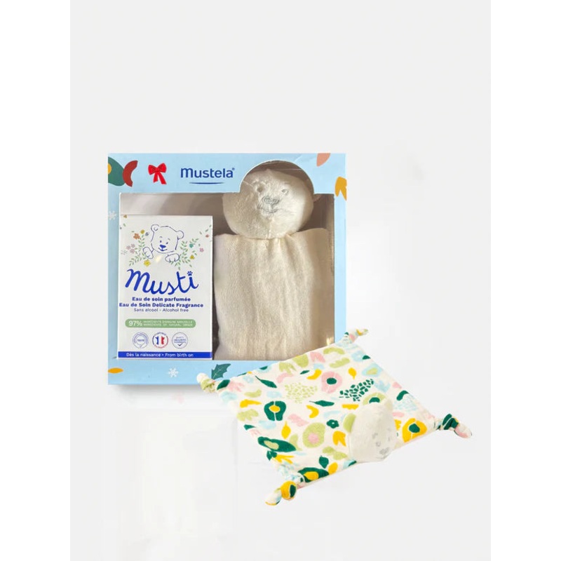 Mustela Musti with a Cuddly Toy Set