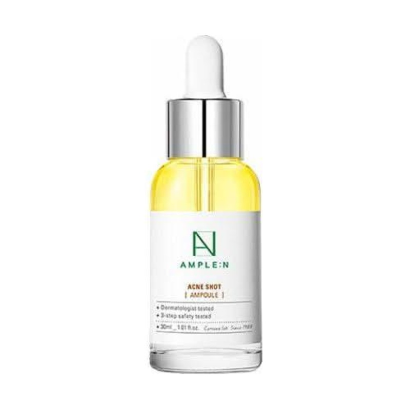 AMPLE:N Acne Shot Ampoule  30ml | Targeted Serum for Clear, Balanced Skin