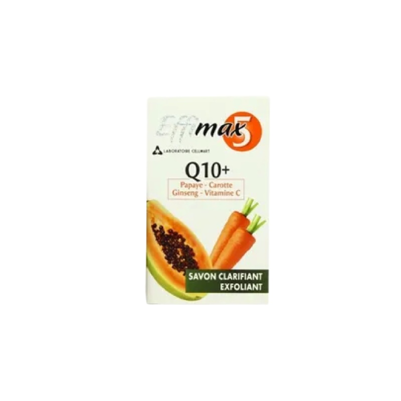 Effimax Q10+ Papaya-Carrot Ginseng-Vit C Soap