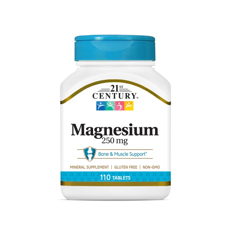 21st Century Magnesium 250 mg – 110 Tablets