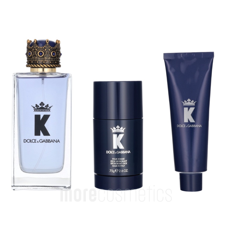 Dolce & Gabbana K Giftset Edt Spray 100 ml/Shower Gel 50 ml/Deo Stick 75 ml