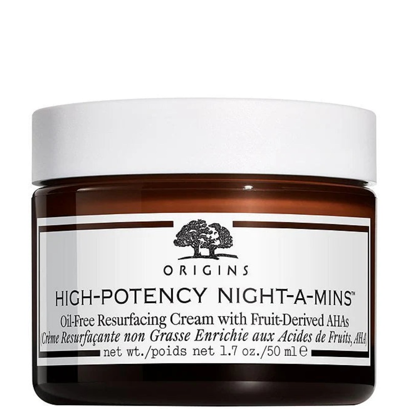 Origins High-Potency Night-A-Mins Resurfacing Cream With Fruit-derived AHAs