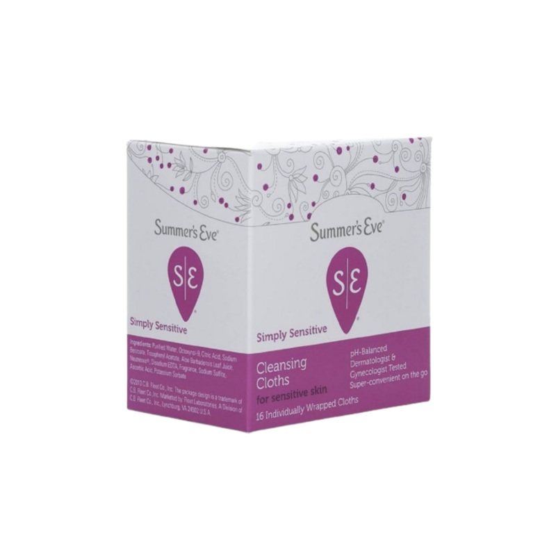Summer’s Eve Simply Sensitive Cleansing Cloth