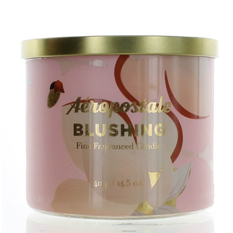 Aeropostale 14.5 oz Soy Wax Blend 3 Wick Candle – Blushing
