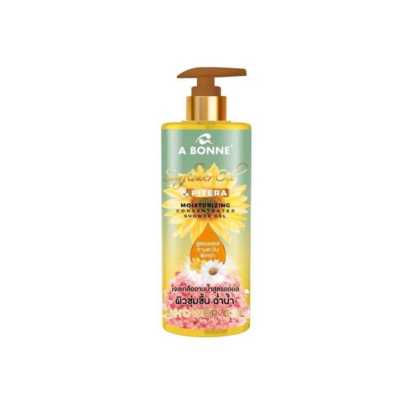 A’Bonne Sunflower Oil & Pitera Moisturizing Shower Gel – 450ml