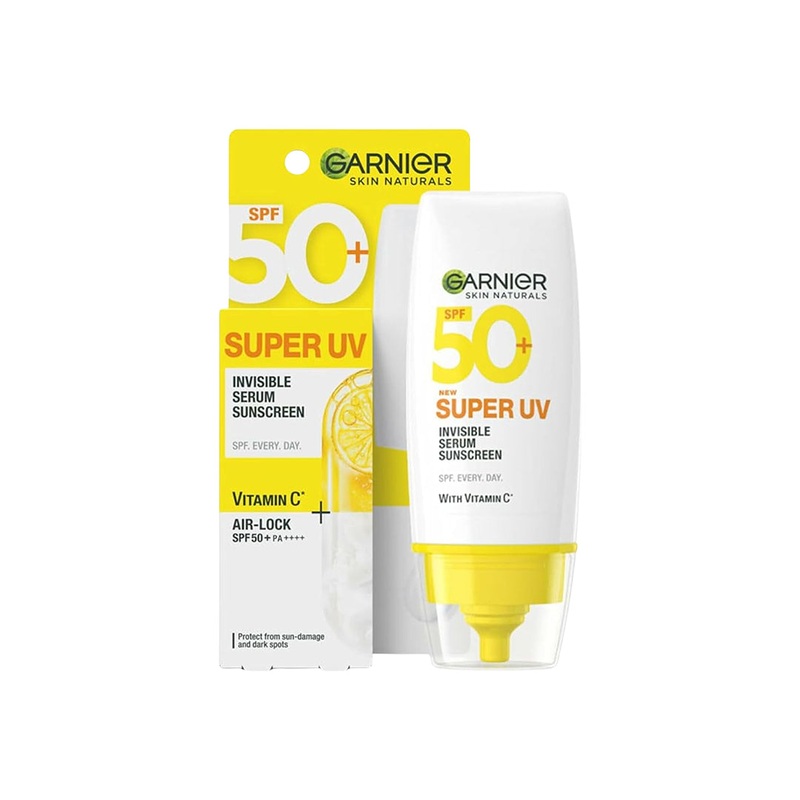Garnier Super UV Invisible Serum Sunscreen SPF 50 30ml