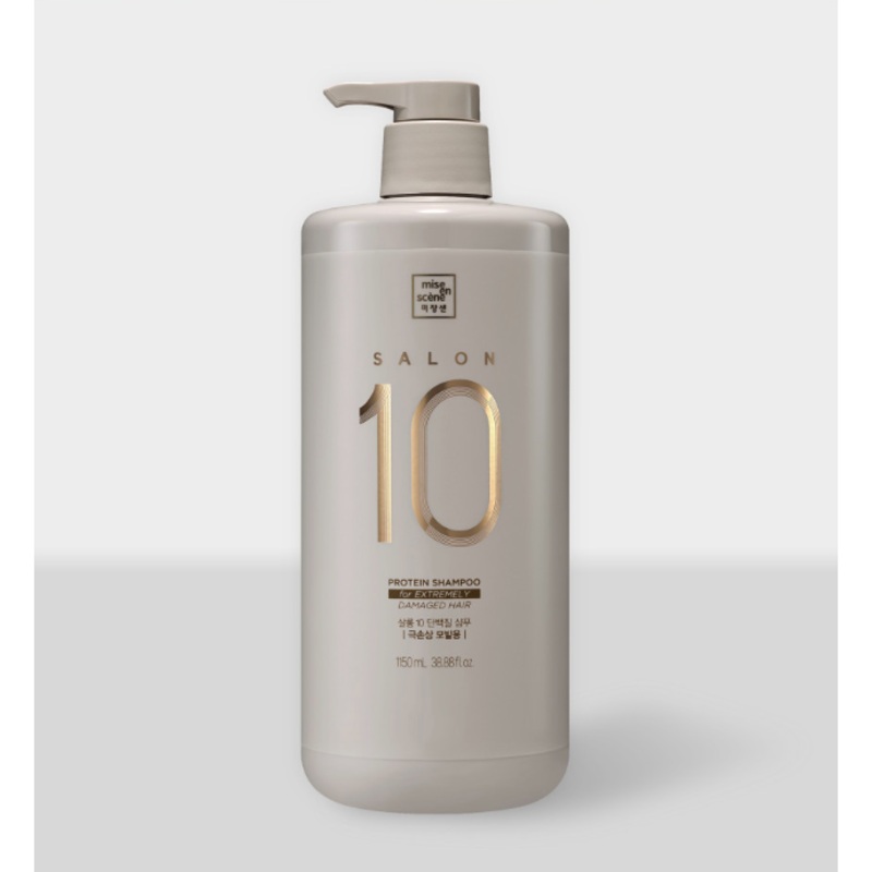 mise en scne Salon 10 Protein Shampoo  1150ml | 10-in-1 Repair for Extremely Damaged Hair