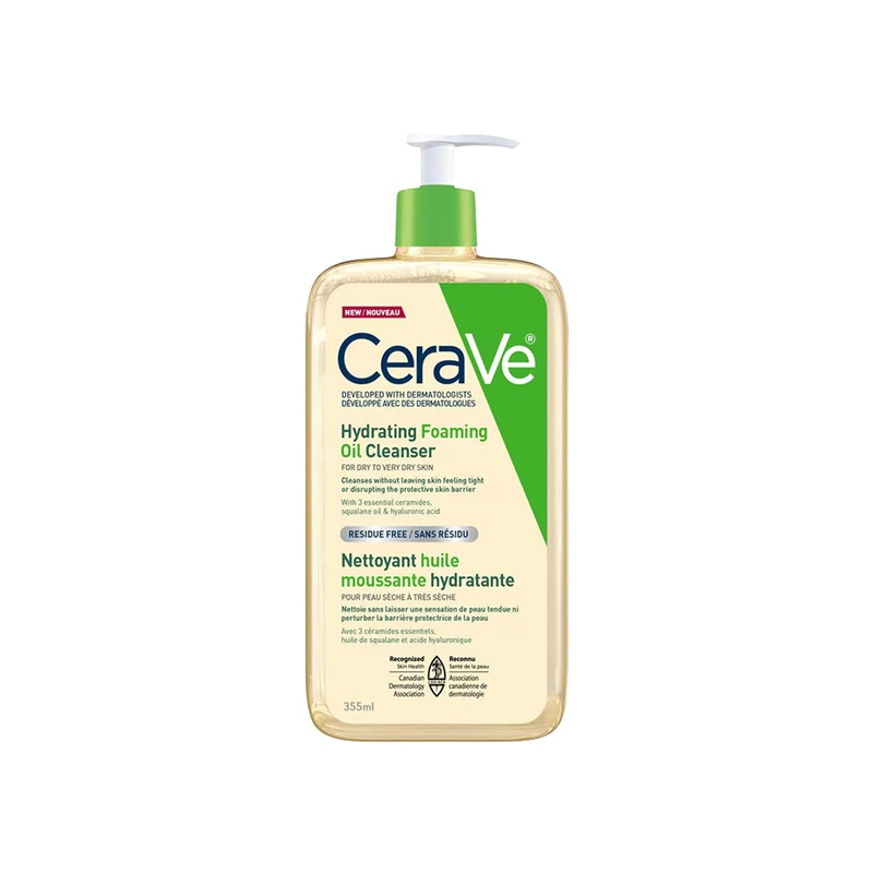 Cerave Hydrating Foaming Oil Cleanser 355ml
