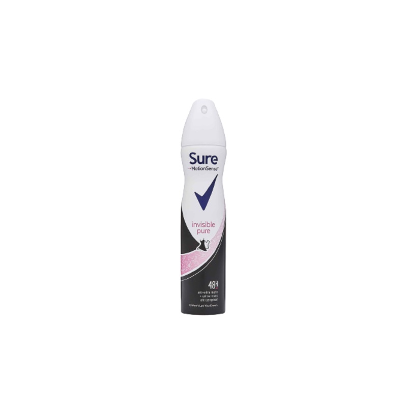 Sure Invisible Pure 48H Dry Protection 250ML