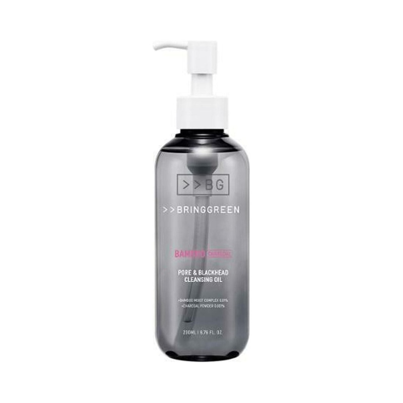 BRINGGREEN Bamboo Charcoal Pore & Blackhead Cleansing Oil  200ml | Deep Purifying & Blackhead Removal